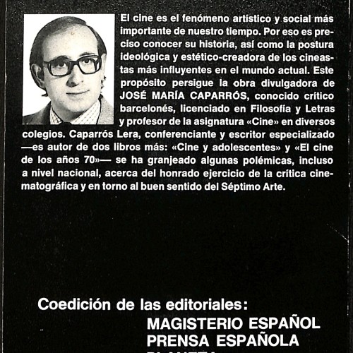 Libro:  Historia crítica del cine.