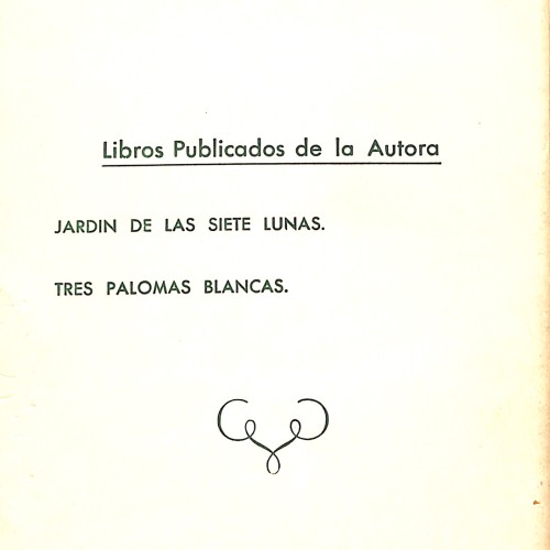 Libro: Cumbre de Lirios (Poesías).