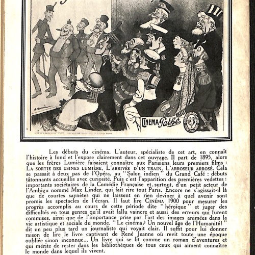 Libro: Cinéma 1900.