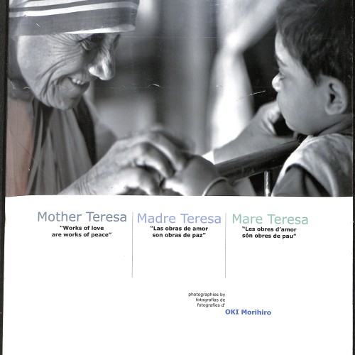 Libro:  Mother Teresa | Madre Teresa | Mare Teresa
