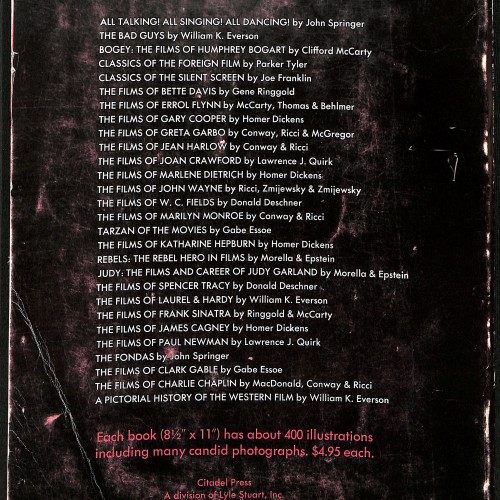 Libro:  The Films of Fredric March.