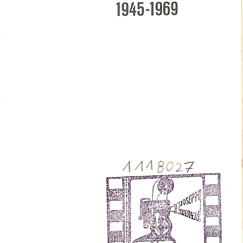 Libro:  Dizionario del cinema italiano 1945-1969.