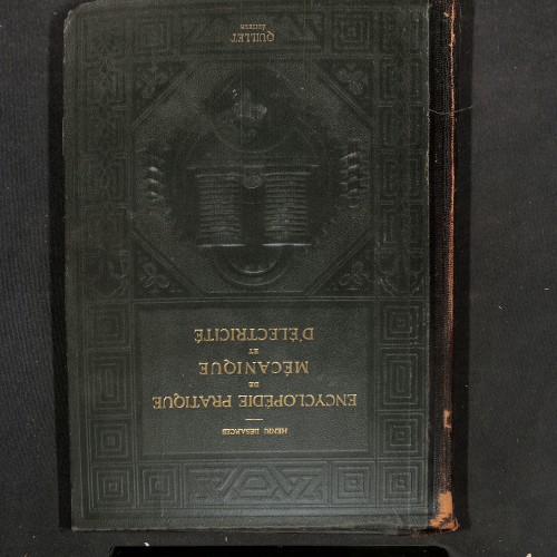 Tomo  II   Encyclopédie Pratique de Mécanique et d’Électricité.