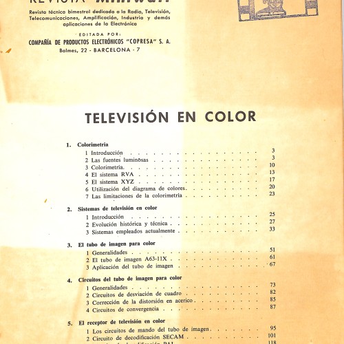 Libro: Televisión en Color.