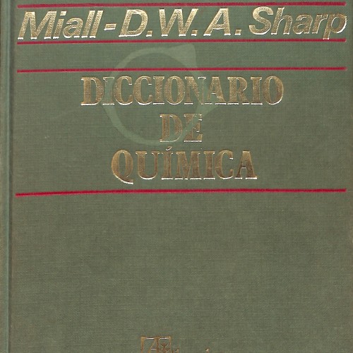 Libro: Diccionario de Química.