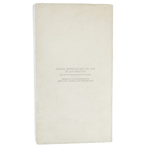 Libro Historia de 12 festivales - festival internacional de cine de San Sebastian