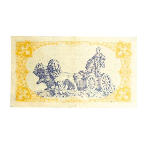 Billete Una peseta Republica española