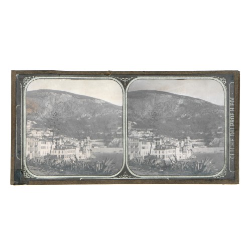 Vista estereoscopica cristal - Phot du Prof. H.Fol. Geneve
