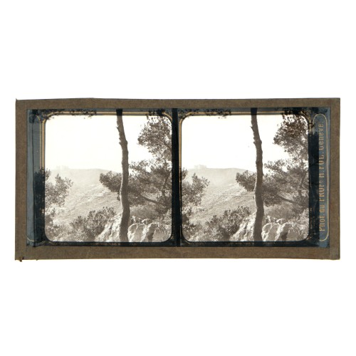 Vista estereoscopica cristal - Phot du Prof. H.Fol. Geneve