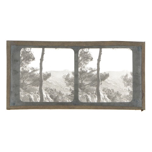 Vista estereoscopica cristal - Phot du Prof. H.Fol. Geneve