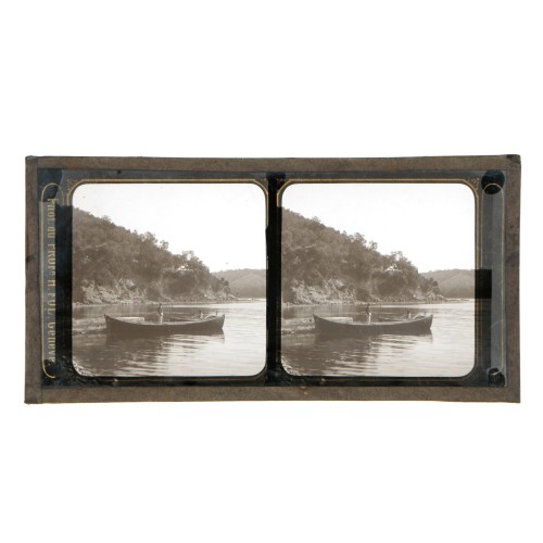 Vista estereoscopica cristal - Phot du Prof. H.Fol. Geneve