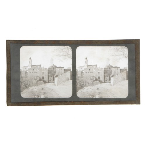 Vista estereoscopica cristal - Phot du Prof. H.Fol. Geneve
