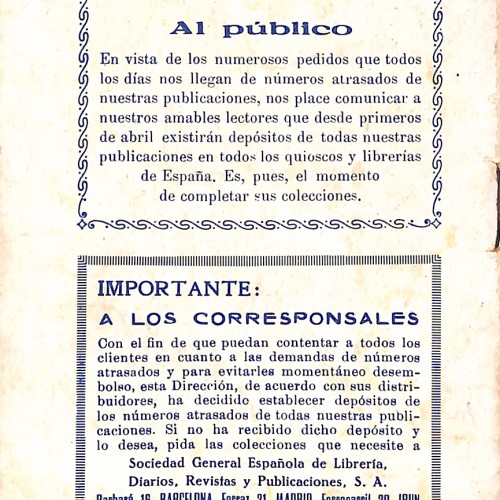 REVISTA: Nadie sabe lo que quiere