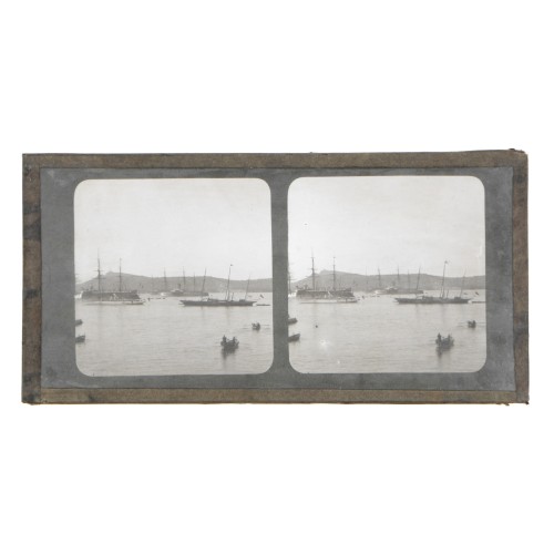 Vista estereoscopica cristal - Phot du Prof. H.Fol. Geneve