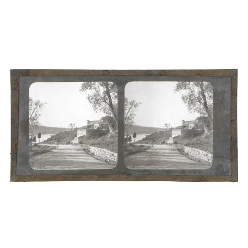 Vista estereoscopica cristal - Phot du Prof. H.Fol. Geneve