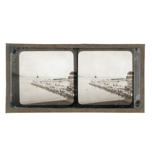 Vista estereoscopica cristal - Phot du Prof. H.Fol. Geneve