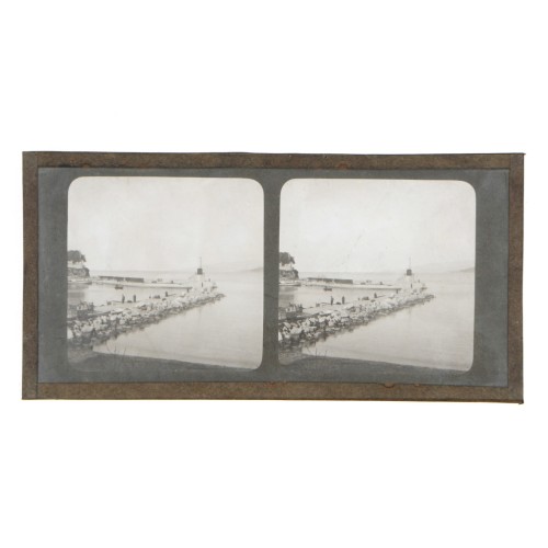 Vista estereoscopica cristal - Phot du Prof. H.Fol. Geneve