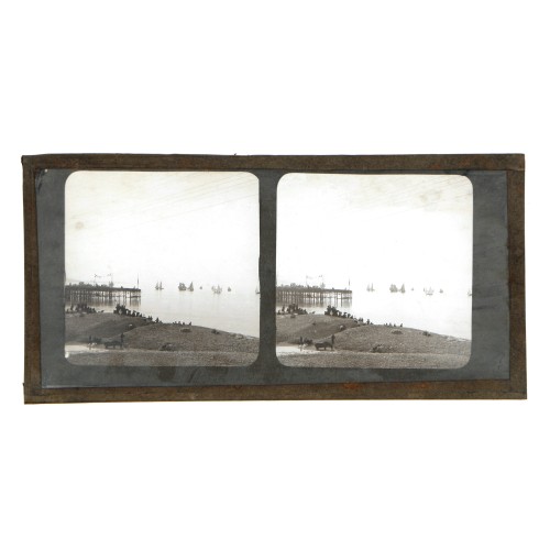 Vista estereoscopica cristal - Phot du Prof. H.Fol. Geneve