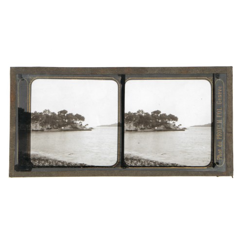 Vista estereoscopica cristal - Phot du Prof. H.Fol. Geneve