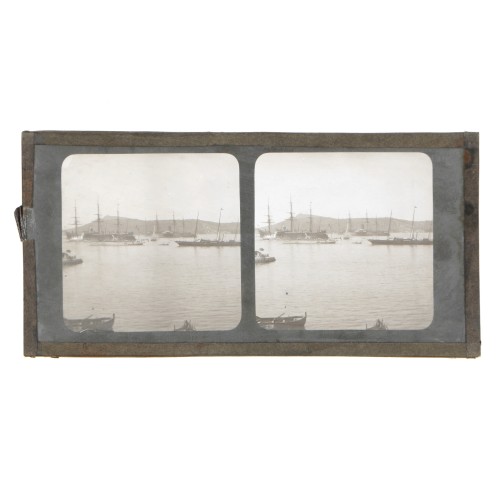 Vista estereoscopica cristal - Phot du Prof. H.Fol. Geneve