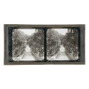 Vista estereoscopica cristal - Phot du Prof. H.Fol. Geneve