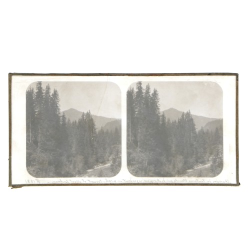 Vista estereoscopica cristal - H.Fol. - Mont Corbeau