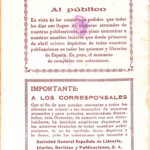 REVISTA: El 13 de la suerte