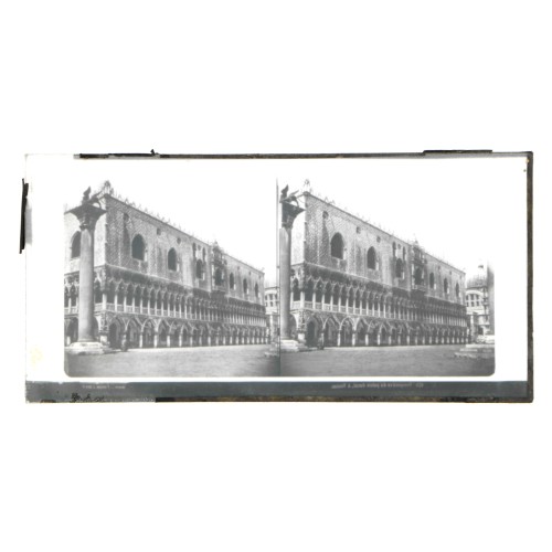 Vista estereoscopica cristal - Perspective du Palais ducal, a Venise