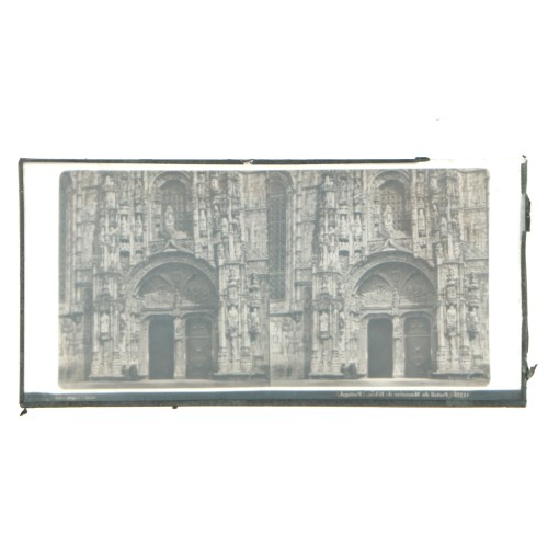 Vista estereoscopica cristal - Portail du Monastère de Belém (Portugal)