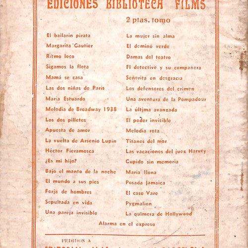 REVISTA: Biografias del cinema