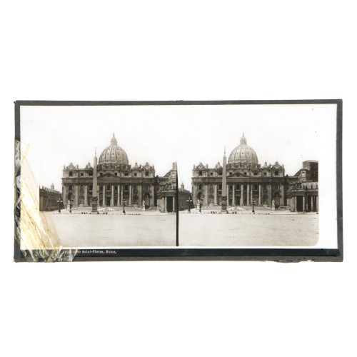 Vista estereoscopica cristal - Eglise Saint-Pierre, Rome