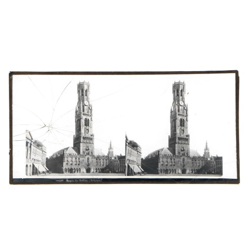 Vista estereoscopica cristal - Bruges, Le Beffray (Belgique)
