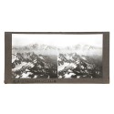 Vista estereoscopica cristal - Panorama du Mont-Blanc, Alpes