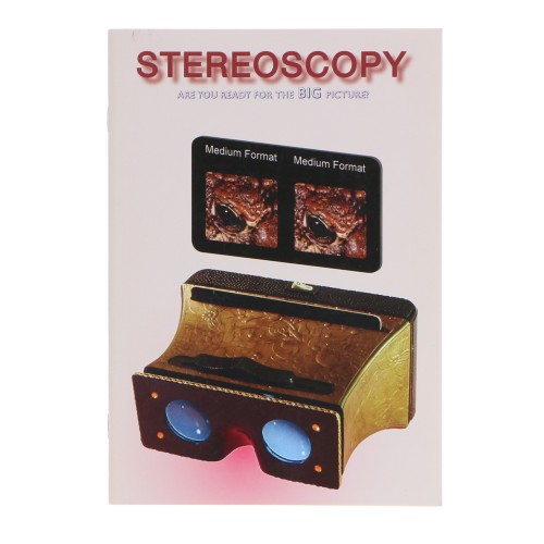 Stereoscopy magazine Are you ready for the big picture
