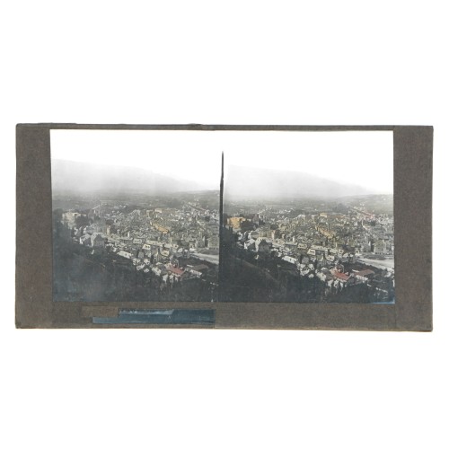Vista estereoscopica cristal iluminado - Vue du Chambery (Savoie)