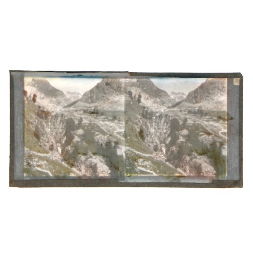 Vista estereoscopica cristal iluminado - Gavarnie