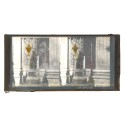 Vista estereoscopica cristal iluminado - Statue de st Pierre, Rome