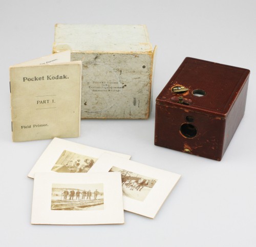 Pocket Kodak Camera 1896 with manual and photos