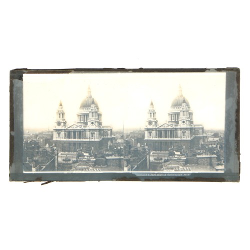 Vista estereoscopica cristal iluminado - Vue générale de Saint-Paul, á Londres
