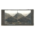 Vista estereoscopica cristal iluminado - Vue de Castelviet et du col de Venasque (Pyrenees)