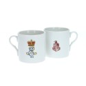 Commemorative mugs Royal Coronation Edward VII 1902