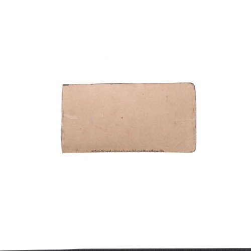 Vista estéreo de cartón On the streets of Basse-Terre—Houses falling to pieces..