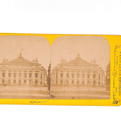 Vista estéreo Ópera Garnier (Opéra de Paris)