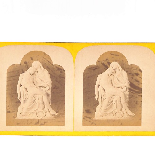 Vista estéreo Escultura religiosa — Aix-les-Bains (Savoie)