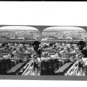 Vista estéreo De Heilige Stad, gezien van de Olijfberg – Jerusalén vista desde el Monte de los Olivos