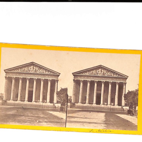 Vista estéreo Opéra Garnier – Paris (Vue stéréoscopique)