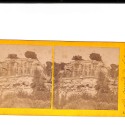 Vista estéreo NICE – Cascade du Château (Niza, Cascada del Castillo) — albúmina estereoscópica ca. 1865-1885, nº 138.
