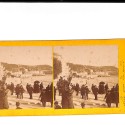 Vista estéreo NICE – Vue générale de la mer / Promenade (Niza, vista general del paseo marítimo)