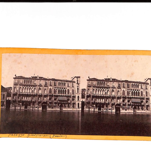 Vista estéreo Palazzo Giustinian, Venecia (Italia)