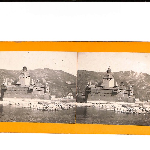 Vista estéreo Château de Chillon